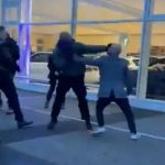 Shocking moment German MP is attacked as thousands of protesters take to streets over far-right party’s new ‘youth wing’