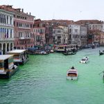 Fury as eco warrior Greta Thunberg dyes Venice’s iconic canal green in another idiotic stunt as she’s BANNED from city