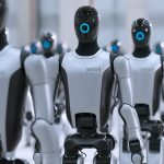 Chilling moment humanoid Chinese robot ARMY marches for ‘first mass delivery’ of futuristic machines coming for our jobs