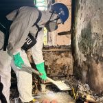 Devastating first pictures show inside fire-ravaged tower blocks in Hong Kong after inferno left at least 146 dead