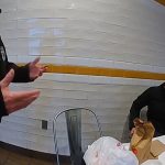 Watch moment cops confront CEO assassin in McDonalds as new footage reveals seconds before Luigi Mangione was snared