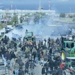 Shock moment idiot protestors storm runways at two top holiday airports & play FOOTBALL on tarmac sparking travel chaos