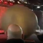 Watch runaway Indiana Jones boulder barrel off course & head straight for audience before smashing Disney World staffer