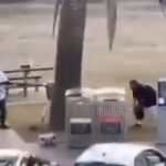 Incredible moment hero bystander tackles Bondi Beach gunman & turns gun on him after mass shooting during Jewish party