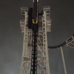 Two men left dangling 100ft in the air after brand new ‘tilt’ rollercoaster malfunctions as frantic relative calls 911