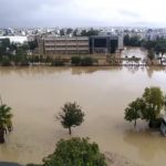 Cyprus swamped by floods as storm batters holiday island leaving streets underwater and cars floating away