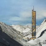 Fury over plan for massive £500m 65-storey eyesore skyscraper to loom over snowy picturesque tourist village in the ALPS