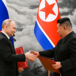 Kim Jong-un hails bond of ‘blood and death’ with pal Putin after throwing his troops into Ukraine meatgrinder