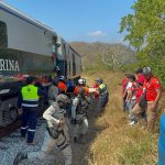At least 13 passengers dead and dozens injured after train derails in Mexico