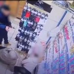 Terrifying moment AK-47 wielding gunman opens fire in supermarket as panicked shoppers and staff flee in horror