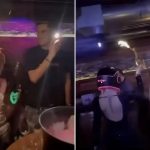 Eerie vid from Swiss bar shows staff carrying flaming champagne bottles before deadly inferno that killed at least 47