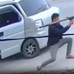 Shocking moment gunman fires RPG at SUV carrying Philippines mayor in horror broad daylight assassination attempt