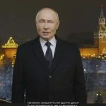Putin accused of STAGING NYE address with AI as tie ‘changes colour’ & viewers notice eerie similarity to last year