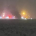 Plane carrying 8 passengers crashes seconds after takeoff in Maine as massive snowstorms batter US