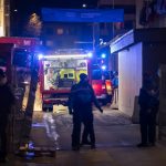 Davos conference centre is evacuated after fire breaks out and smell leaves guests coughing