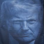 ‘Beyond Parody’: Democrats Criticize Giant Trump Banner Hung at Justice Department Headquarters