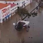 Shocking videos show Brit holiday hotspot SWAMPED by floods after horror 125mph Storm Kristin left six dead